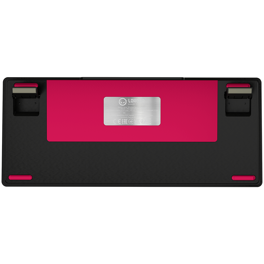 Lorgar Wireless Gaming Keyboard KBP7075W - Black/Red
