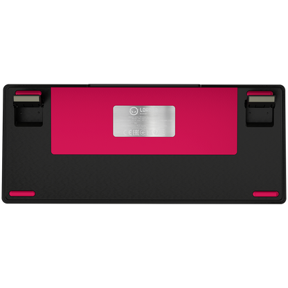 Lorgar Wireless Gaming Keyboard KBP7075W - Black/Red