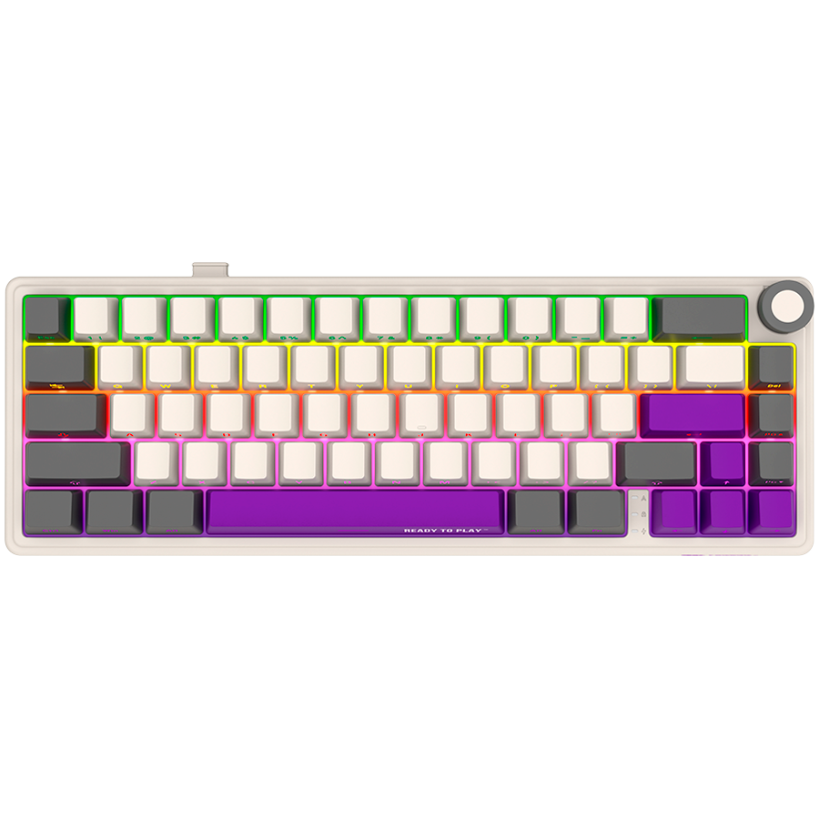 Lorgar Wireless Gaming Keyboard KBP70MW - Beige