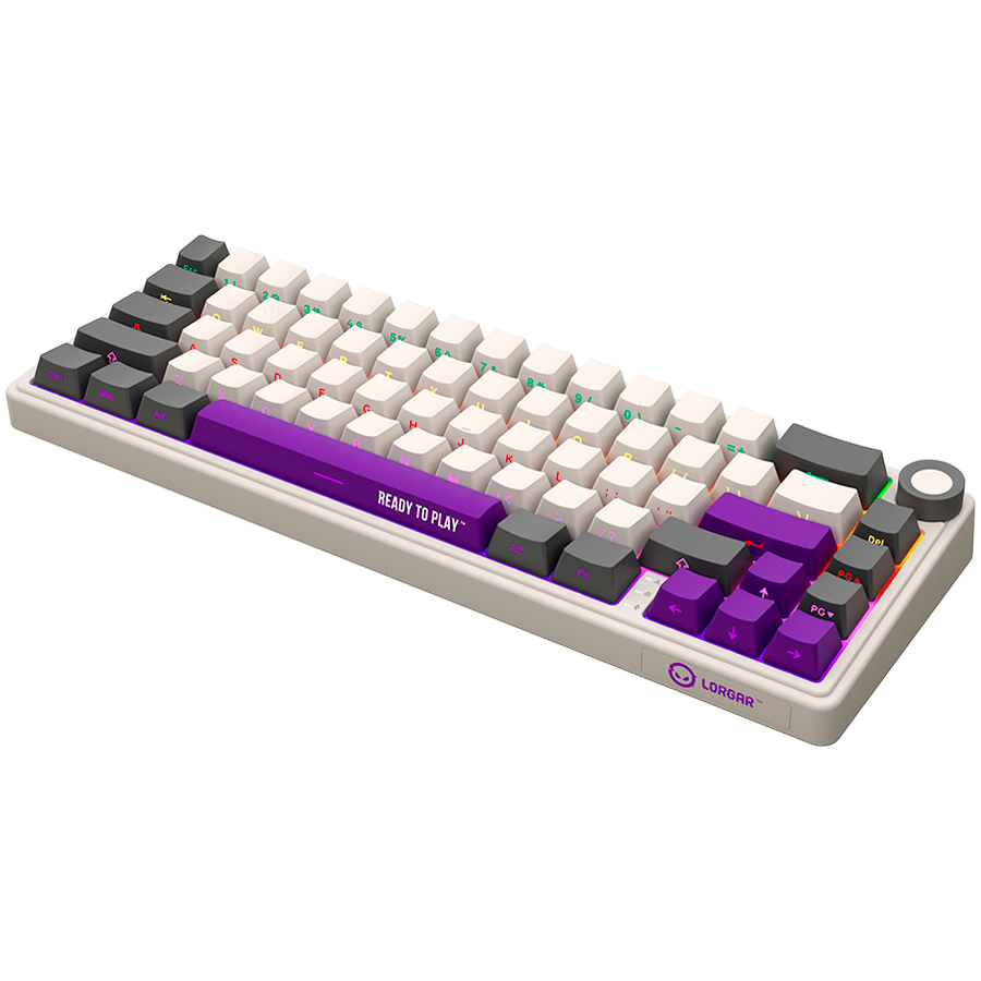 Lorgar Wireless Gaming Keyboard KBP70MW - Beige