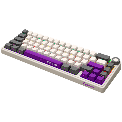 Lorgar Wireless Gaming Keyboard KBP70MW - Beige