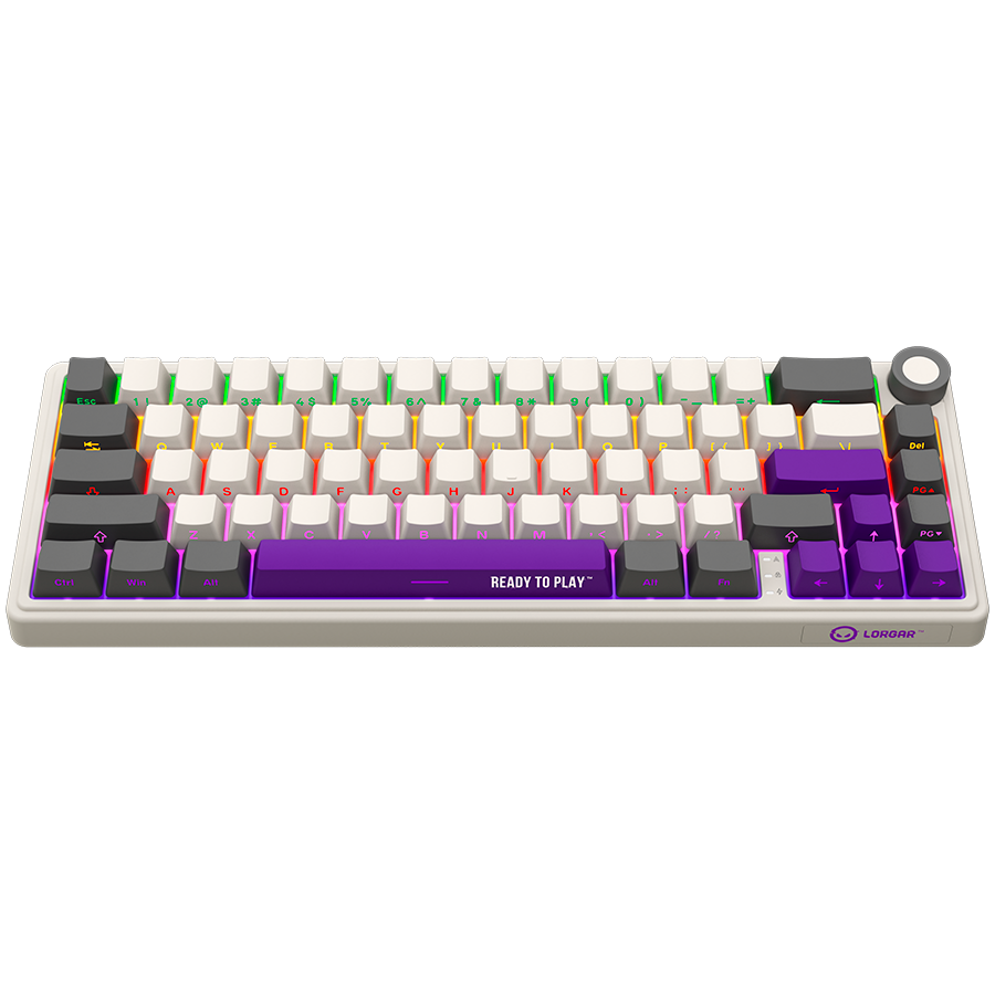 Lorgar Wireless Gaming Keyboard KBP70MW - Beige