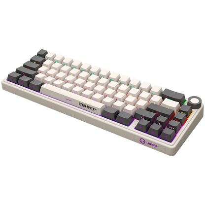 Lorgar Wireless Gaming Keyboard KBP70MW - Beige