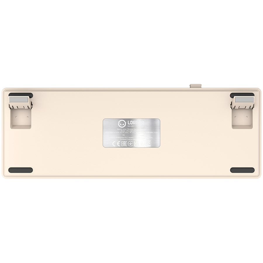 Lorgar Wireless Gaming Keyboard KBP70MW - Beige