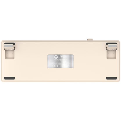 Lorgar Wireless Gaming Keyboard KBP70MW - Beige