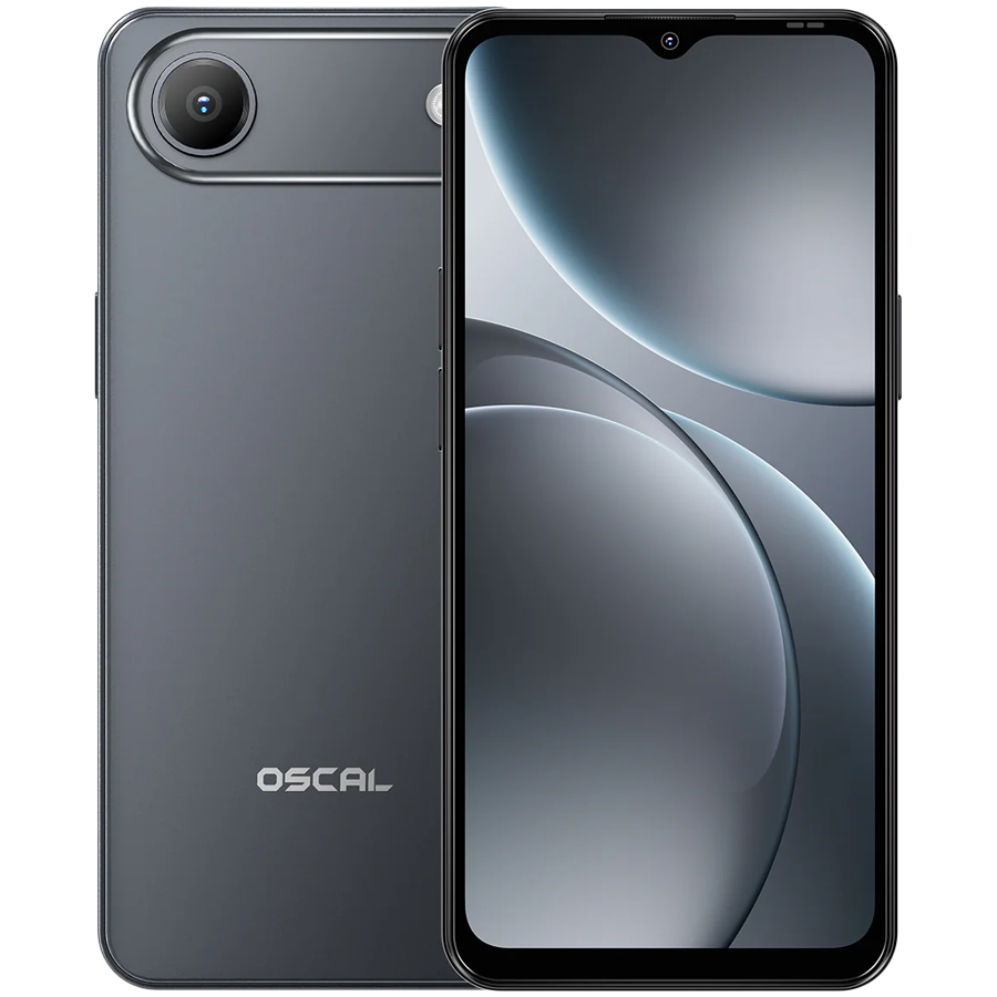 OSCAL Flat 3C LTE 6.56-inch HD+ IPS 720x1612 90Hz 4GB/32GB - Midnight Black