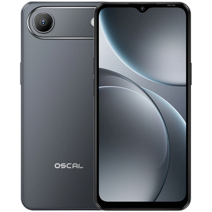 OSCAL Flat 3C LTE 6.56-inch HD+ IPS 720x1612 90Hz 4GB/32GB - Midnight Black