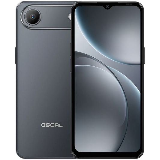 OSCAL Flat 3C LTE 6.56-inch HD+ IPS 720x1612 90Hz 4GB/32GB - Midnight Black