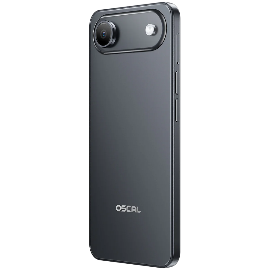 OSCAL Flat 3C LTE 6.56-inch HD+ IPS 720x1612 90Hz 4GB/32GB - Midnight Black