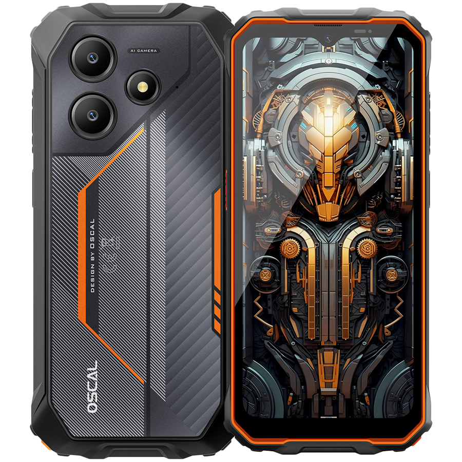 OSCAL Rugged Smartphone Marine 2 LTE 4GB/64GB - Orange
