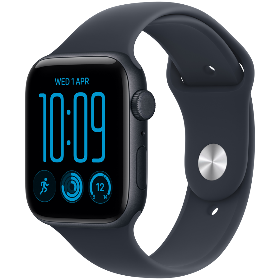 Apple Watch SE 3 GPS + Cellular 40mm - Midnight Aluminium with Navy Blue Sport Band M/L