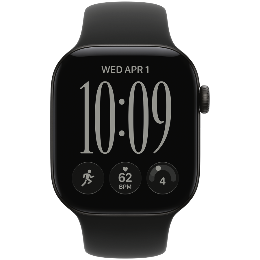 Apple Watch Sport Band Black M/L 38/40/41mm