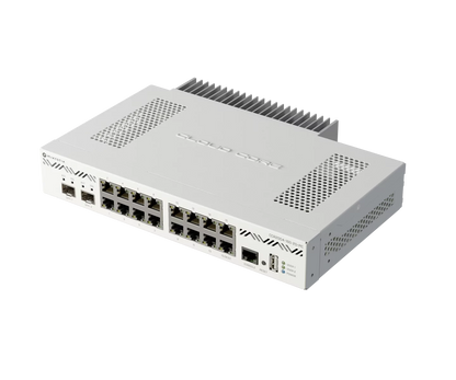 MikroTik CCR2004-16G-2S+PC - Cloud Core 16 Port Gigabit, 2 x SFP+ Quad Core Router