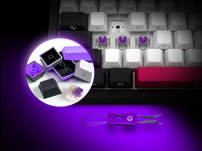 Lorgar Wireless Gaming Keyboard KBP70MW - Black
