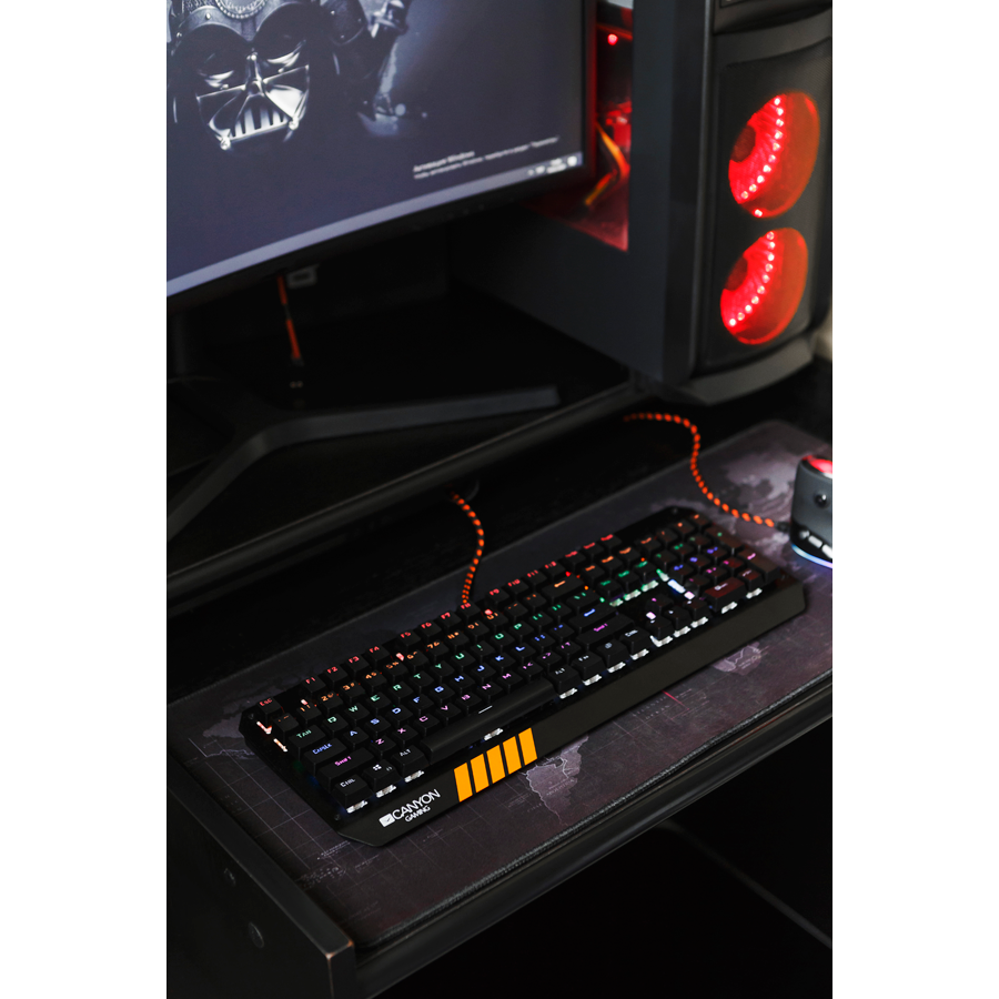 Canyon Hazard Mechanical Gaming Keyboard GK-6 - Black