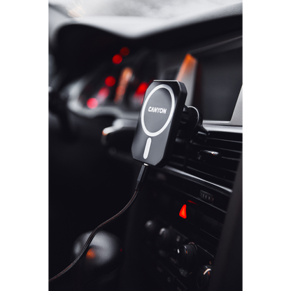 Canyon CM-15 15W Wireless Magnetic Car Charger