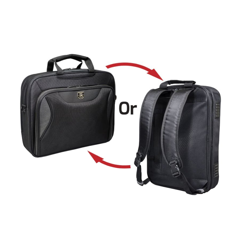 Port Designs Manhattan 15.6″ Combo Toploader Backpack
