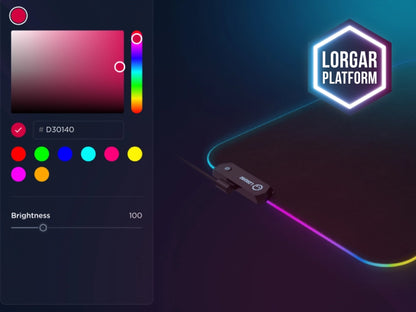 Lorgar Steller 913 Gaming Mouse Pad