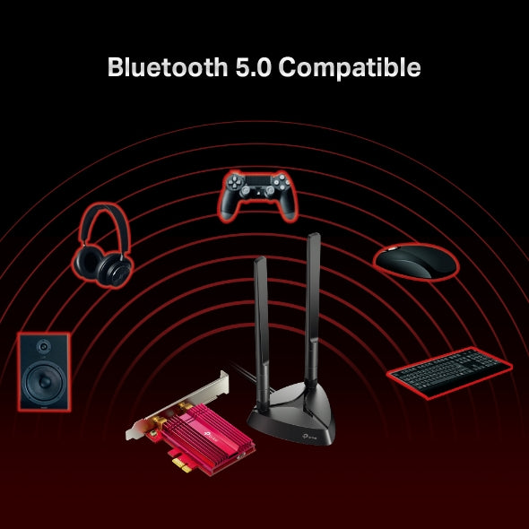 TP-Link AX3000 Wi-Fi 6 Bluetooth 5.0 PCIe Adapter - Archer TX3000E
