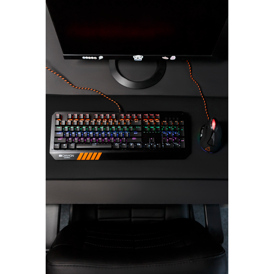 Canyon Hazard Mechanical Gaming Keyboard GK-6 - Black