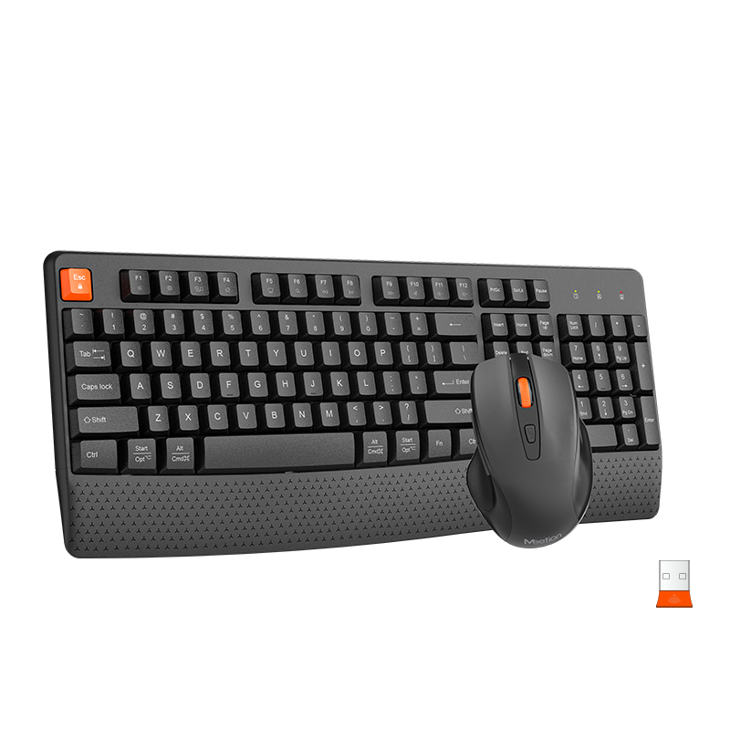 Meetion Wireless Keyboard and Mouse Combo - Silent Mouse, Ergonomic Design