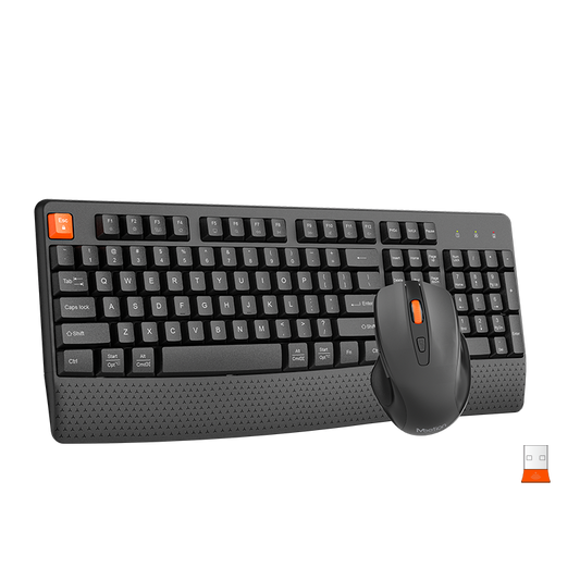 Meetion Wireless Keyboard and Mouse Combo - Silent Mouse, Ergonomic Design