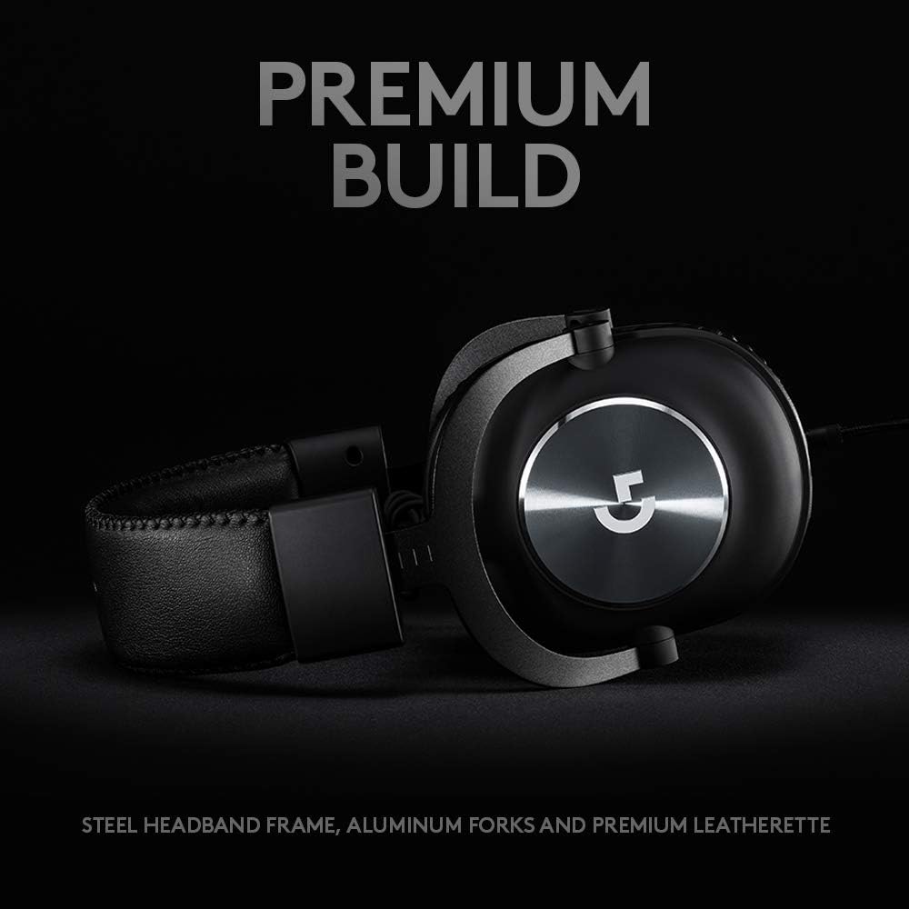 Logitech Pro X Wired Gaming Headset - Black