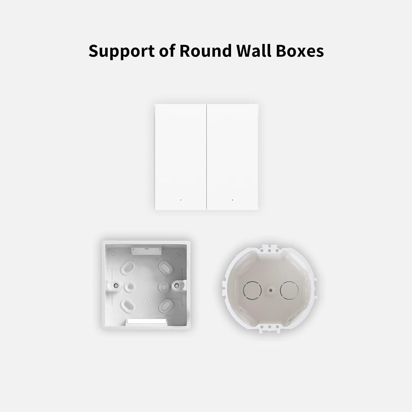 Aqara Smart Wall Switch H1 EU (with Neutral) - Aqara Hub Required