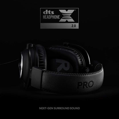 Logitech Pro X Wired Gaming Headset - Black