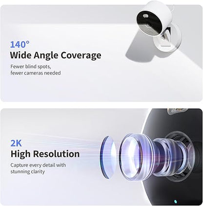 Aqara Security Camera G100 White - Aqara Hub Not Required
