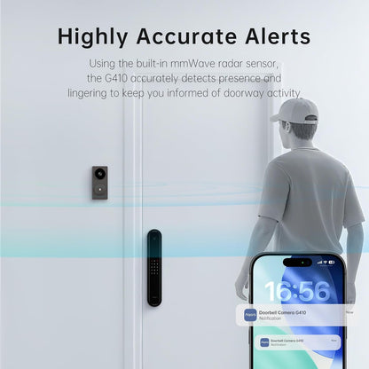 Aqara Smart Doorbell Camera G410 - Aqara Hub Not Required