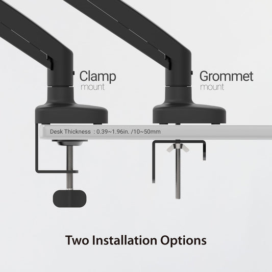 J5create Ergonomic Dual Monitor Mount - JTSA102