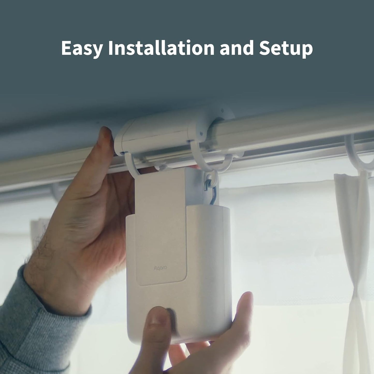 Aqara E1 Smart Curtain Driver - Rod Version - Aqara Hub Required