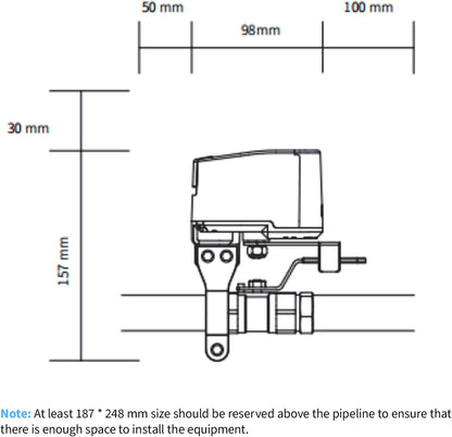 Aqara Smart Valve Controller T1 - Aqara Hub Required