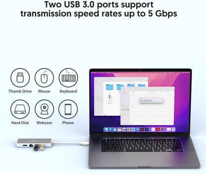 J5create USB 3.0 Mini Dock - JUD380