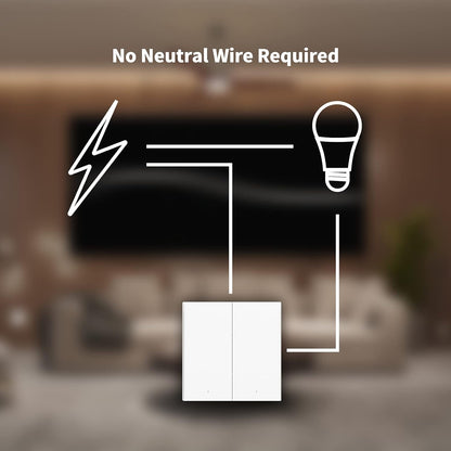 Aqara Smart Wall Switch H1 EU (No Neutral) - Aqara Hub Required