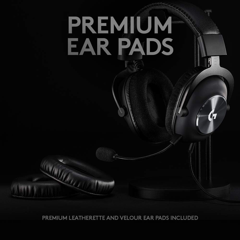 Logitech Pro X Wired Gaming Headset - Black