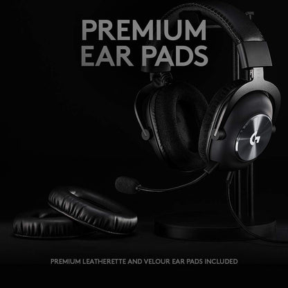 Logitech Pro X Wired Gaming Headset - Black