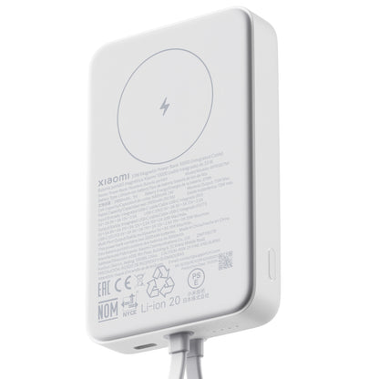 Xiaomi 33W Power Bank 10000mAh (Integrated Cable) - White