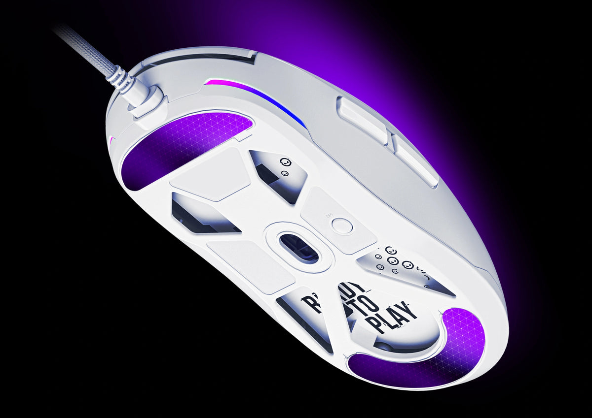 Lorgar Wireless Gaming Mouse Advanced MSA10 - White