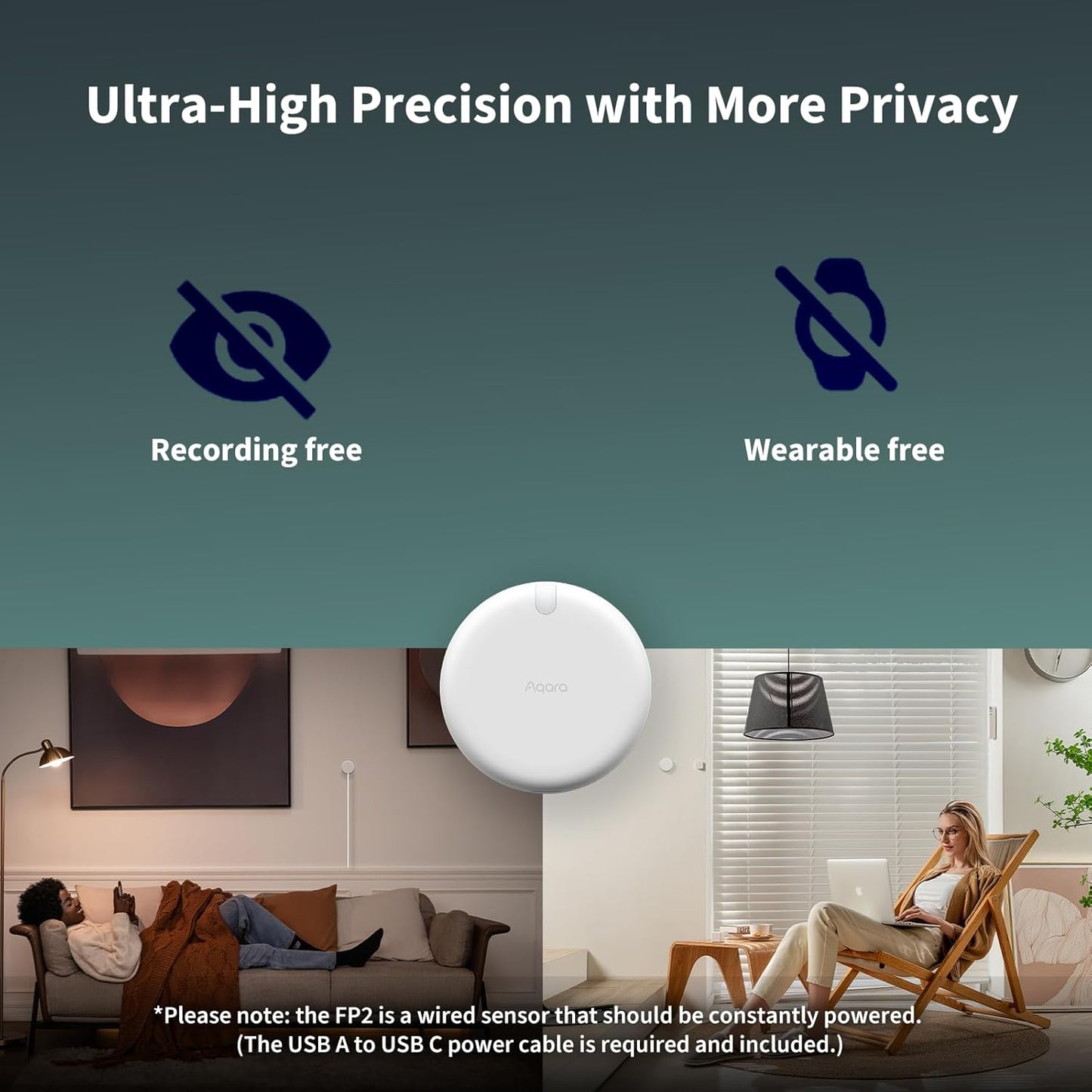 Aqara Presence Sensor FP2 - Aqara Hub Not Required
