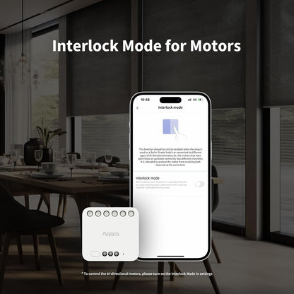 Aqara Dual Relay Module T2 -  Aqara Hub Required