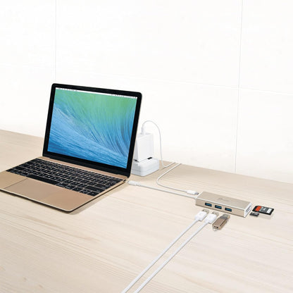 J5create USB-C 3.1 3-Port HUB with SD /microSD Card Reader - JCH347