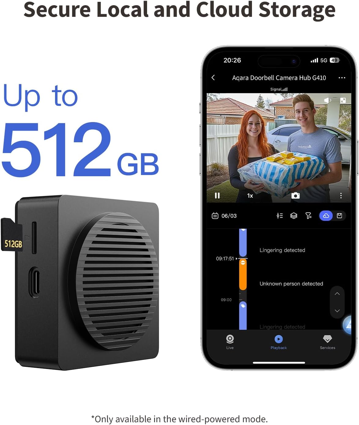 Aqara Smart Doorbell Camera G410 - Aqara Hub Not Required