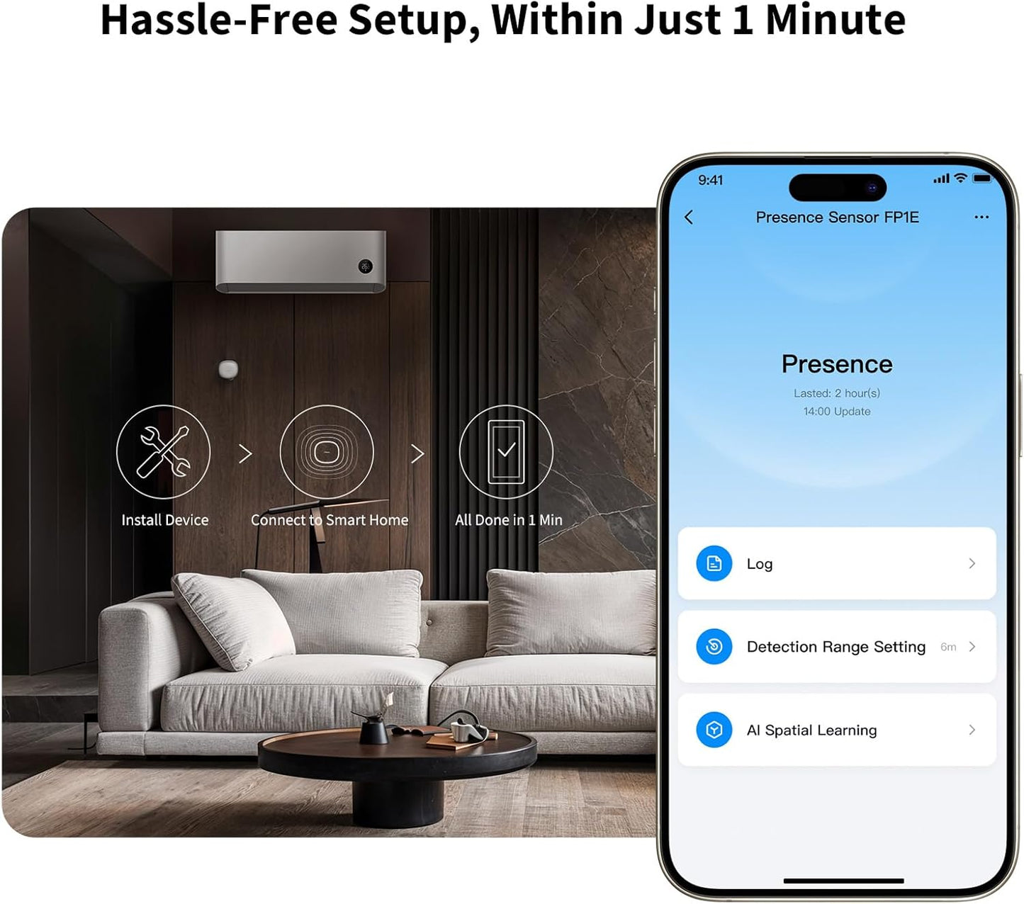 Aqara Presence Sensor FP1E - Aqara Hub Required