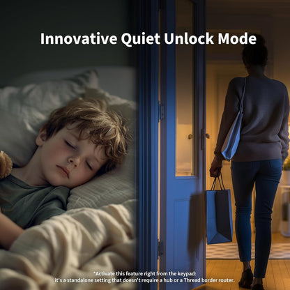 Aqara Smart Lock U200 - Black - Aqara Hub Required