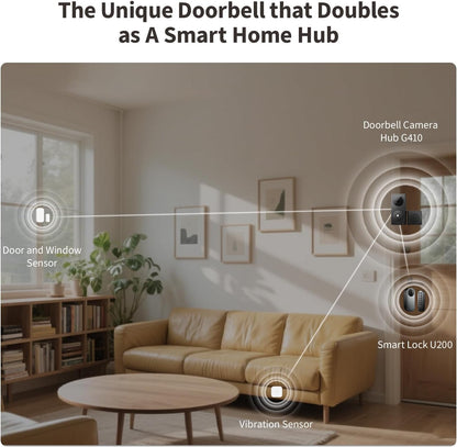 Aqara Smart Doorbell Camera G410 - Aqara Hub Not Required