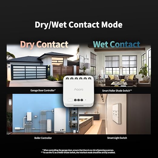 Aqara Dual Relay Module T2 -  Aqara Hub Required