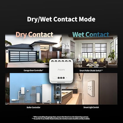Aqara Dual Relay Module T2 -  Aqara Hub Required
