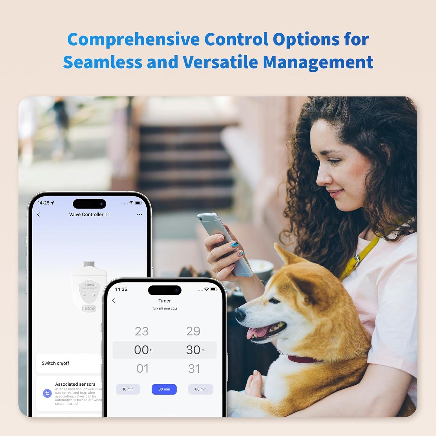 Aqara Smart Valve Controller T1 - Aqara Hub Required
